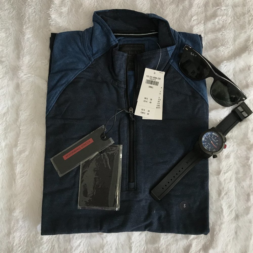 Abercrombie & Fitch Men's Long Sleeve Sweatshirt - Picture 3 of 6